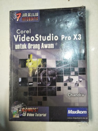 Image of 7 Jam Belajar Interaktif Corel VideoStudio Pro X3 Untuk Orang Awam      C1