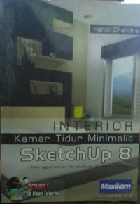 Image of Interior Kamar Tidur minimalis Sketh up 8