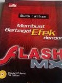 Image of buku latihan membuat berbagai efek dengan flash MX