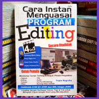 Image of Cara instan menguasai progrm editing