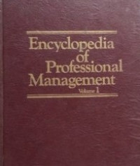 Image of encyclopedia of professional management