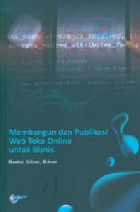 membangun dan publikasi web toko online untuk bisnis