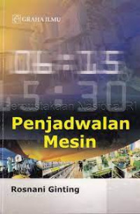 Image of Penjadwalan Mesin