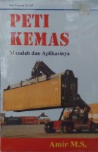 Image of peti kemas : masalah dan aplikasinya