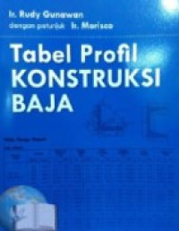 tabel profil konstruksi baja