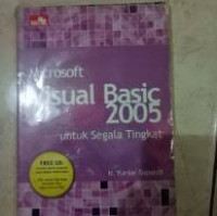 Image of Microsoft visual basic 2005 untuk  segala tingkat