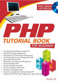 Image of PHP Tutorial Book For Beginner